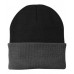 Black/Athletic Oxford Port & Company® - Knit Cap