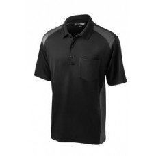 CornerStone® Select Snag-Proof Two Way Colorblock Pocket Polo