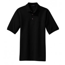 Port Authority® - Pique Knit Polo with Pocket