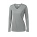 Sport-Tek® Ladies Long Sleeve V-Neck Competitor™ Tee