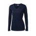 Sport-Tek® Ladies Long Sleeve V-Neck Competitor™ Tee