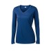 Sport-Tek® Ladies Long Sleeve V-Neck Competitor™ Tee