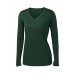 Sport-Tek® Ladies Long Sleeve V-Neck Competitor™ Tee