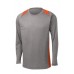 Sport-Tek® Long Sleeve Heather Colorblock Contender™ Tee