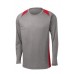 Sport-Tek® Long Sleeve Heather Colorblock Contender™ Tee